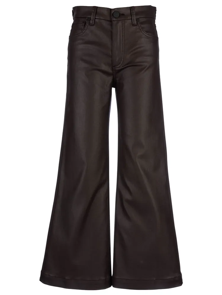 Kut Chocolate Coated High Rise Meg Pants (1 SIZE 00)