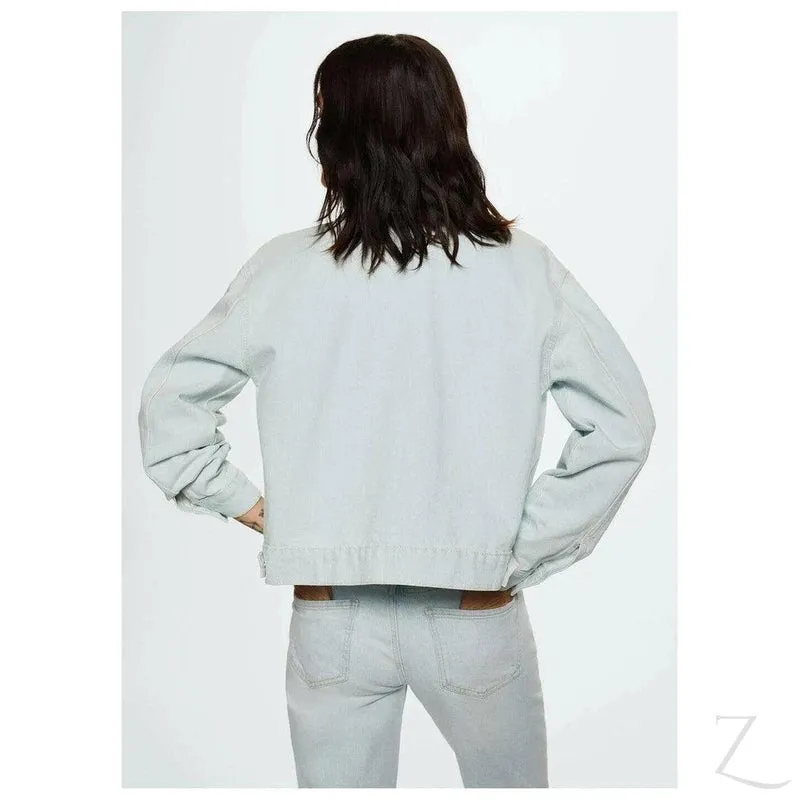 Ladies Super Strong Patch Pocket Denim Jacket | Plain | "Sithelo"