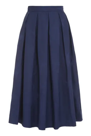 Lamp pleated skirt