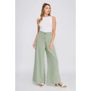 Leesa Linen Wide Leg Pants