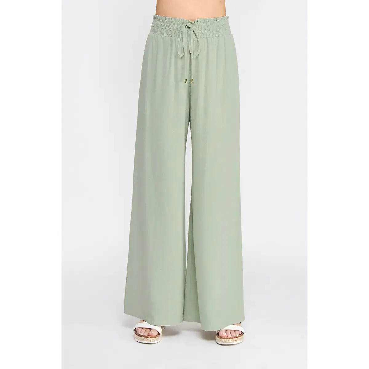 Leesa Linen Wide Leg Pants