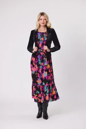 Lemon Tree Mika Velvet Jacket - Black