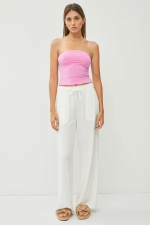 Linen Season Wide Leg Pants