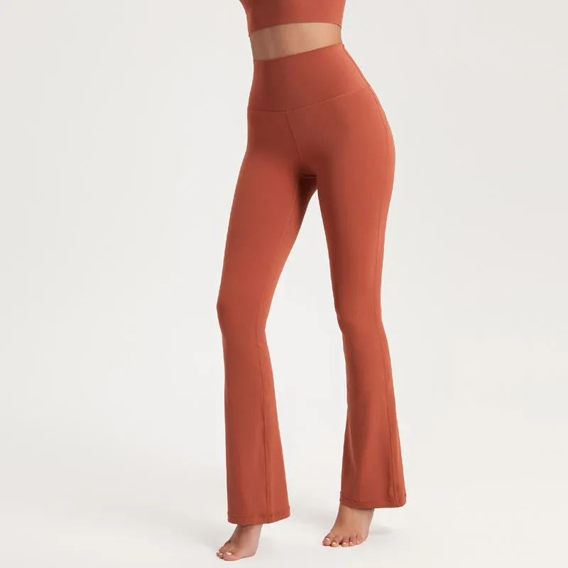 LinenFlex Wide-Leg Leggings