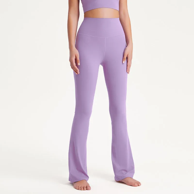 LinenFlex Wide-Leg Leggings