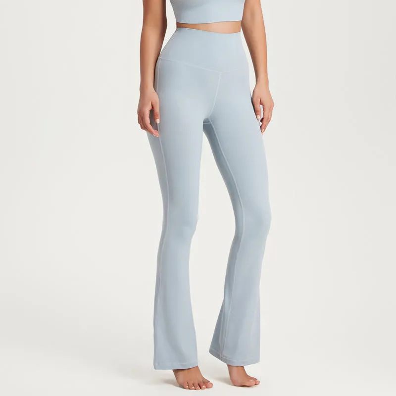 LinenFlex Wide-Leg Leggings