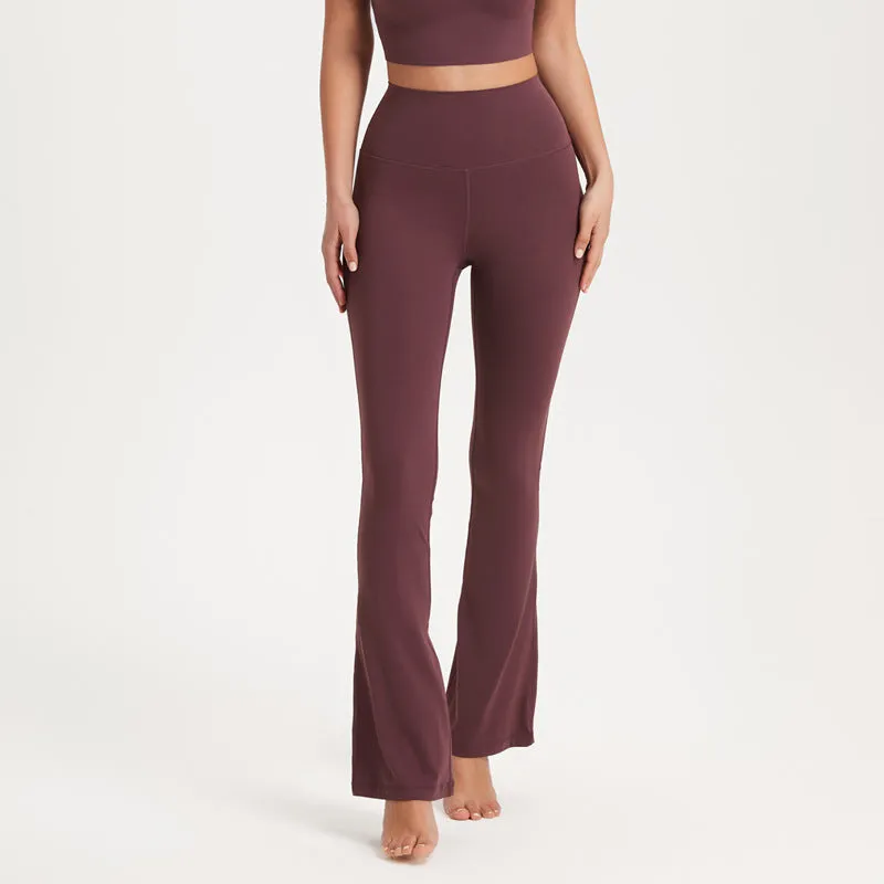 LinenFlex Wide-Leg Leggings