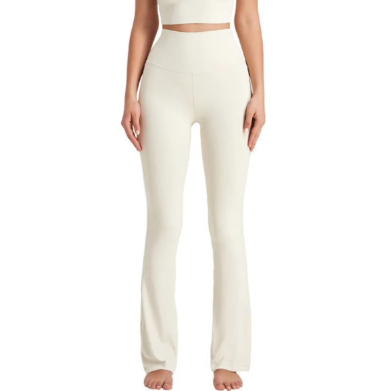 LinenFlex Wide-Leg Leggings