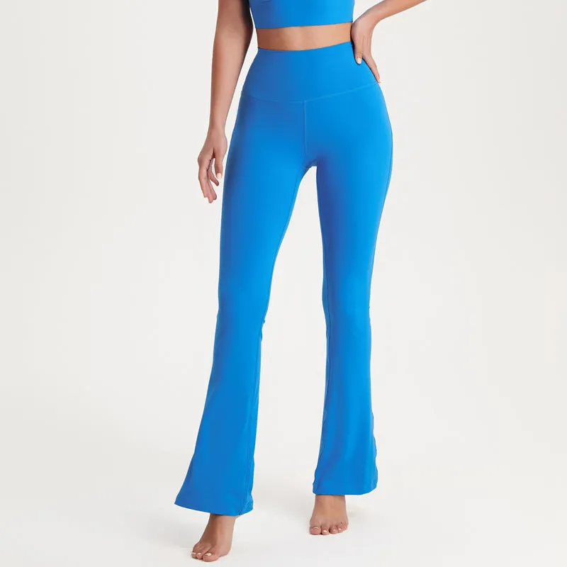 LinenFlex Wide-Leg Leggings