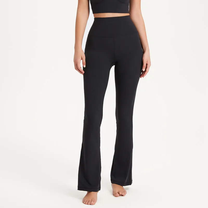 LinenFlex Wide-Leg Leggings