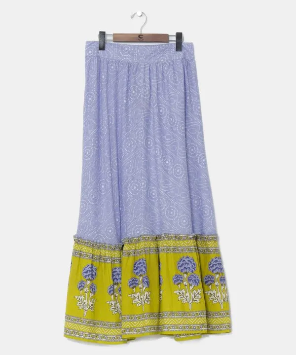 Long Tiered Skirt