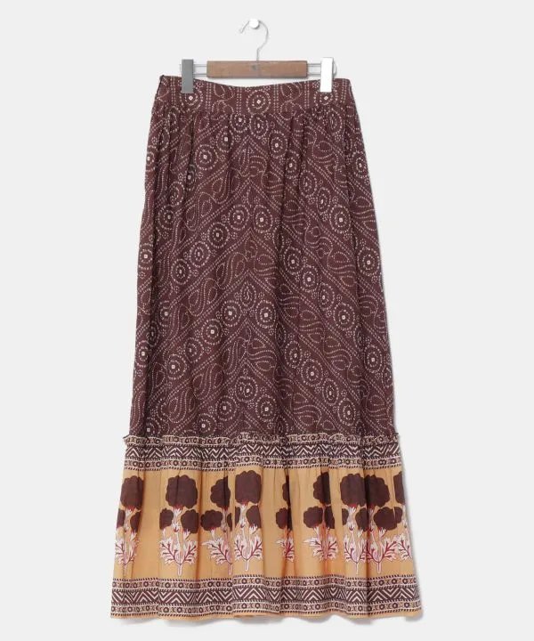Long Tiered Skirt