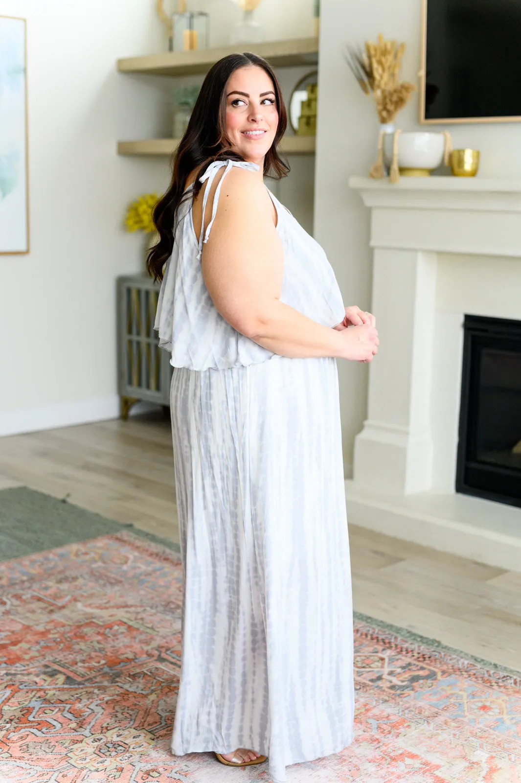 Lovely Melody No More Grey Skies Maxi Dress