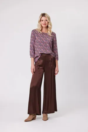 Luciana Pant Chocolate