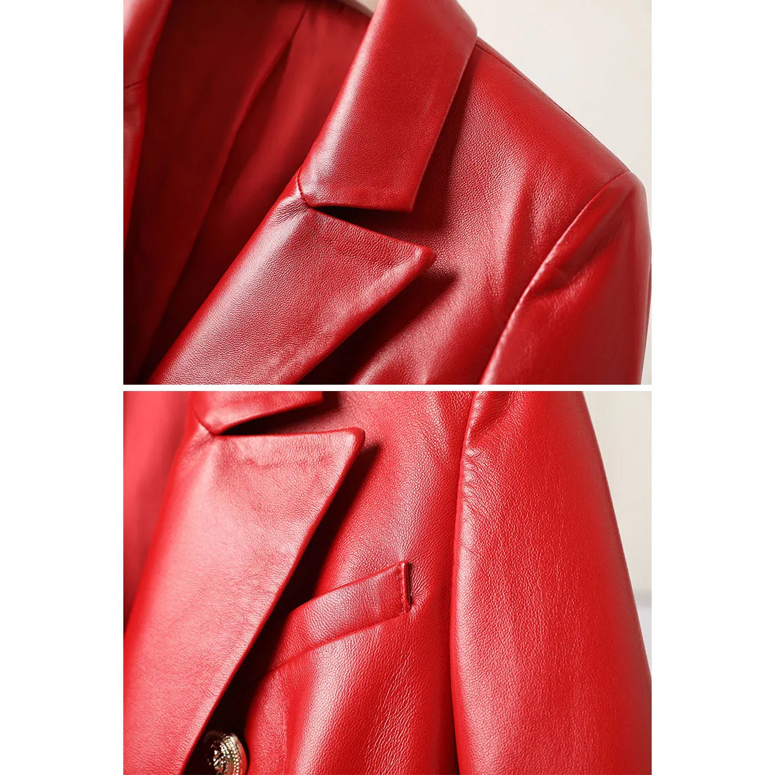 Malin Tassou Vintage Leather Jacket