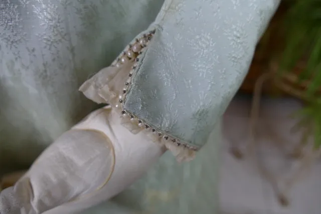 MARIE ROBEL Promenade Gown, Dresden,ca. 1898