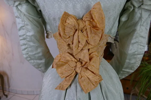 MARIE ROBEL Promenade Gown, Dresden,ca. 1898