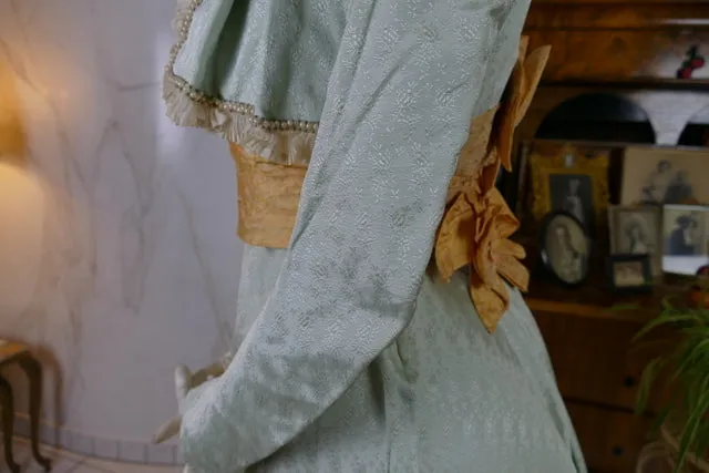 MARIE ROBEL Promenade Gown, Dresden,ca. 1898