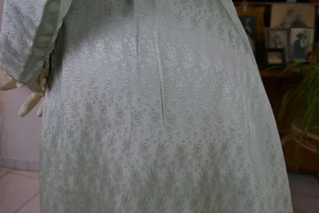 MARIE ROBEL Promenade Gown, Dresden,ca. 1898
