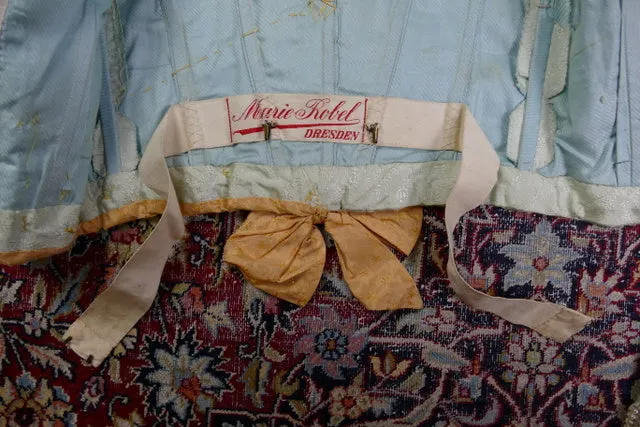 MARIE ROBEL Promenade Gown, Dresden,ca. 1898
