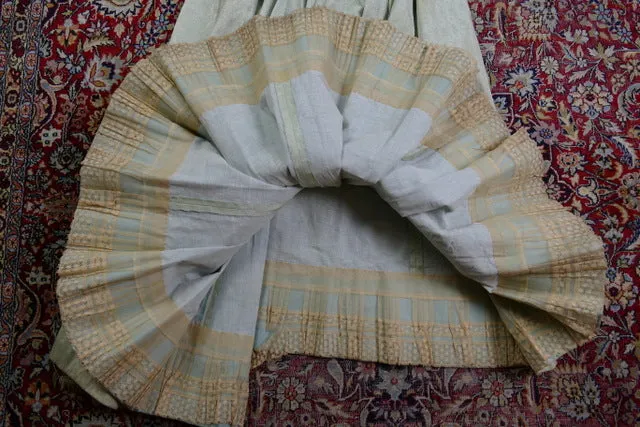 MARIE ROBEL Promenade Gown, Dresden,ca. 1898