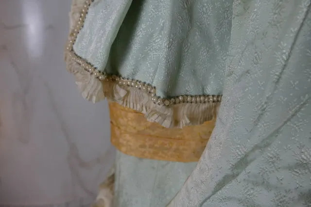 MARIE ROBEL Promenade Gown, Dresden,ca. 1898