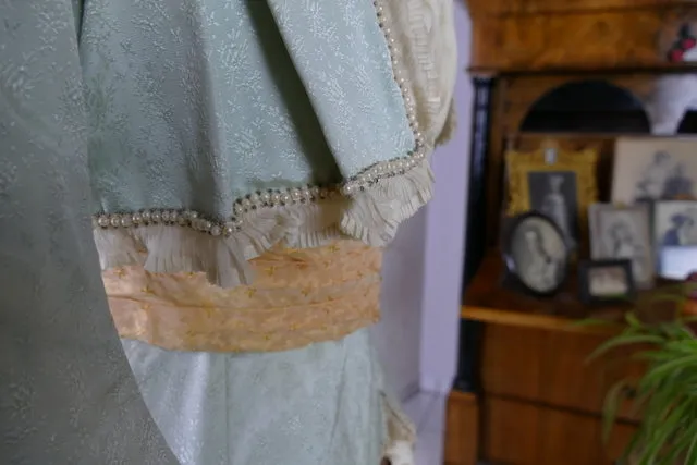 MARIE ROBEL Promenade Gown, Dresden,ca. 1898