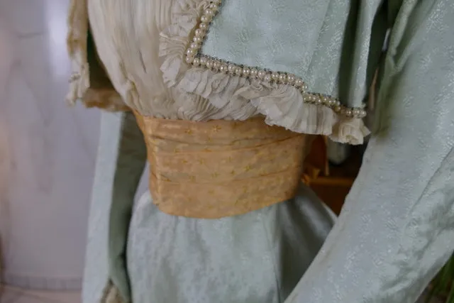 MARIE ROBEL Promenade Gown, Dresden,ca. 1898