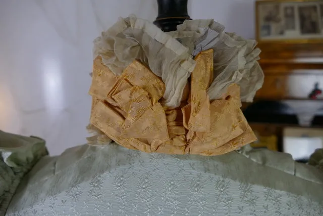 MARIE ROBEL Promenade Gown, Dresden,ca. 1898