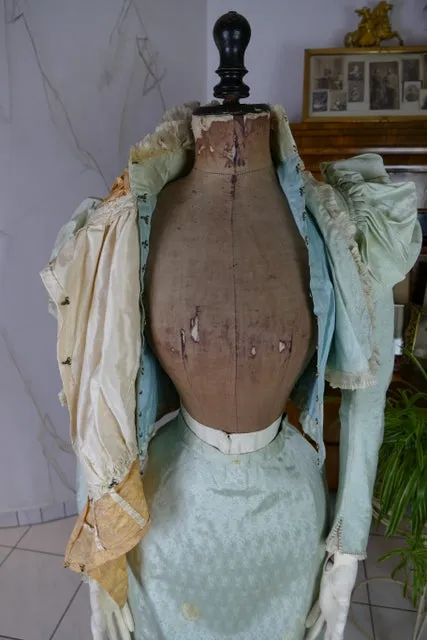 MARIE ROBEL Promenade Gown, Dresden,ca. 1898