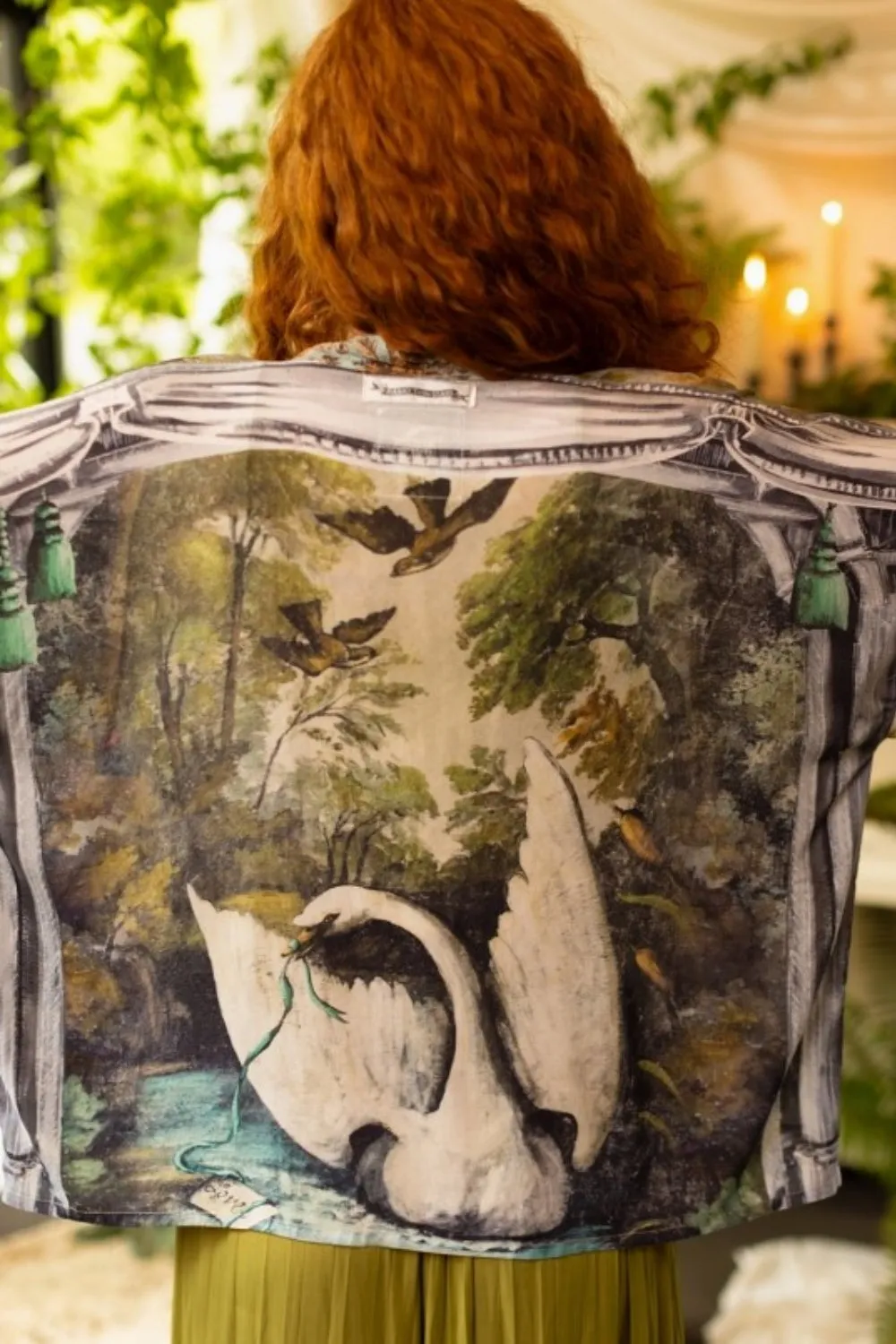 MARKET OF STARS THEATRE OF DREAMS CROPPED BAMBOO KIMONO