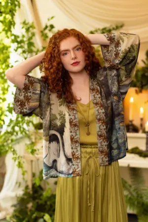 MARKET OF STARS THEATRE OF DREAMS CROPPED BAMBOO KIMONO