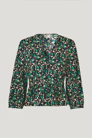 Mayzie Blouse Black Dandy Flower