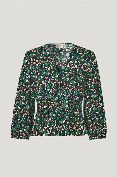 Mayzie Blouse Black Dandy Flower