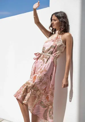 Midi Dress - Botanica Tropical