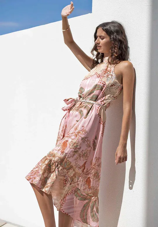 Midi Dress - Botanica Tropical
