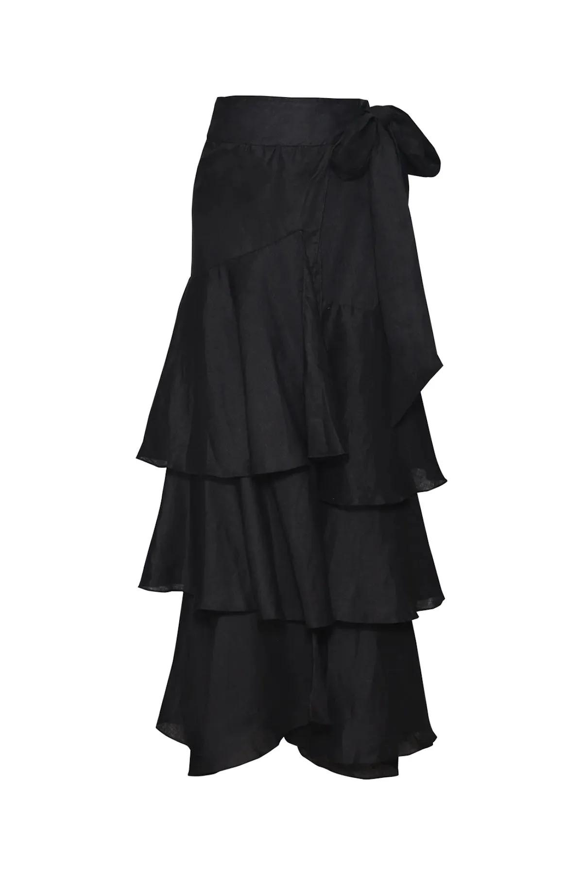 Midnight Clavel Ankle Skirt