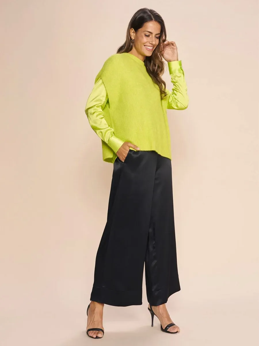 MOS MOSH Edi Satin Crepe Pant