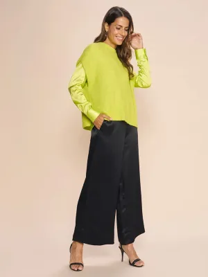 MOS MOSH Edi Satin Crepe Pant