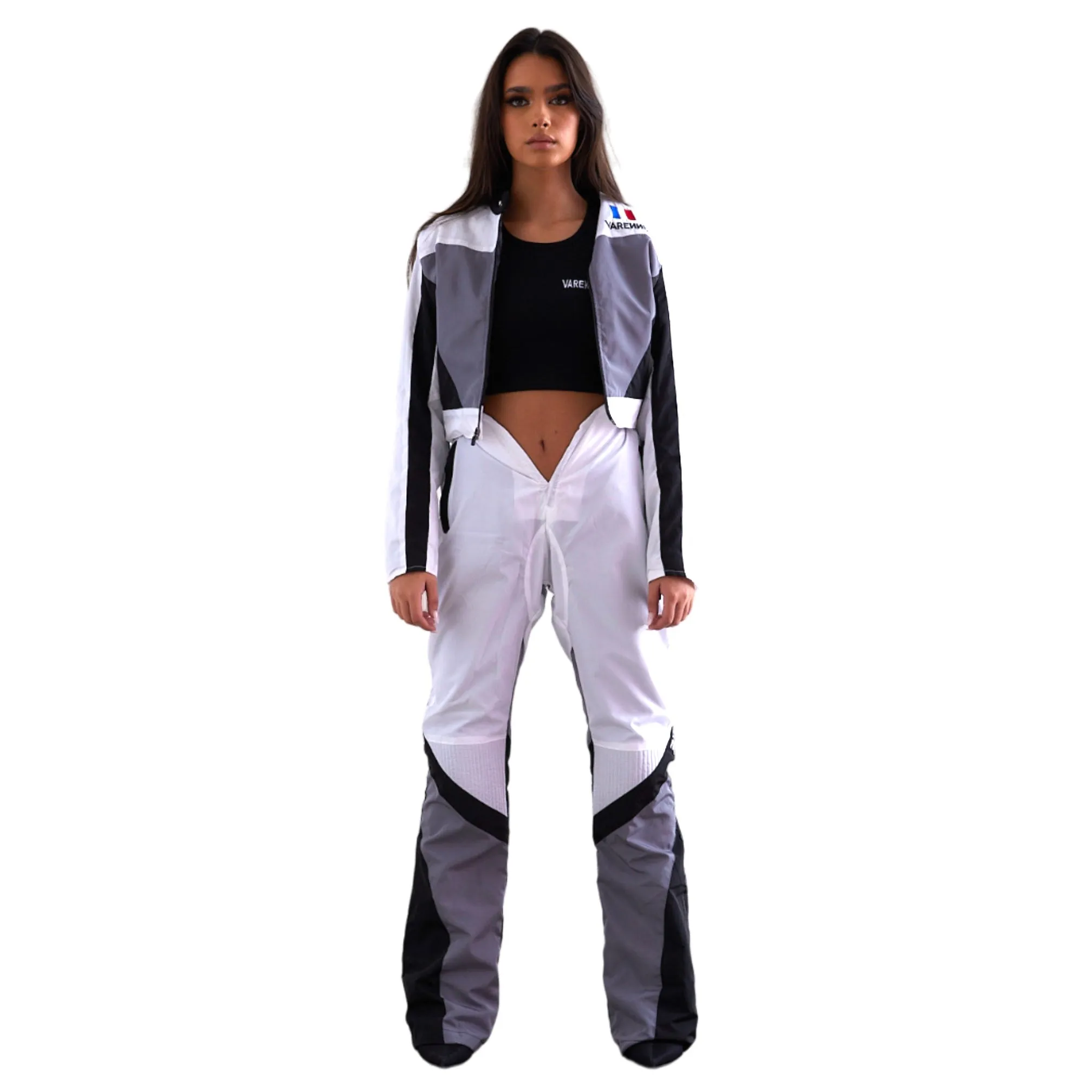 Moto Slush Jacket White