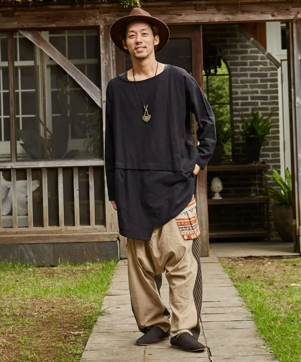 Nepali Cotton Asymmetrical Top