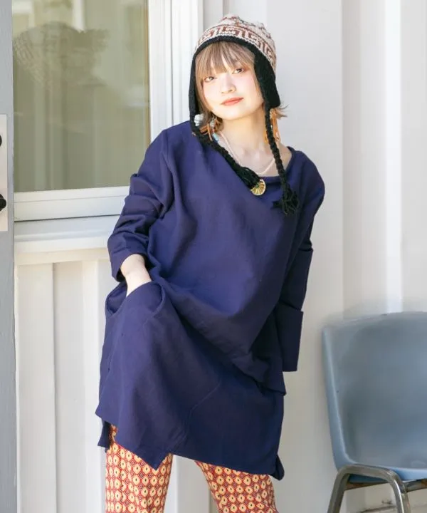 Nepali Cotton Asymmetrical Top