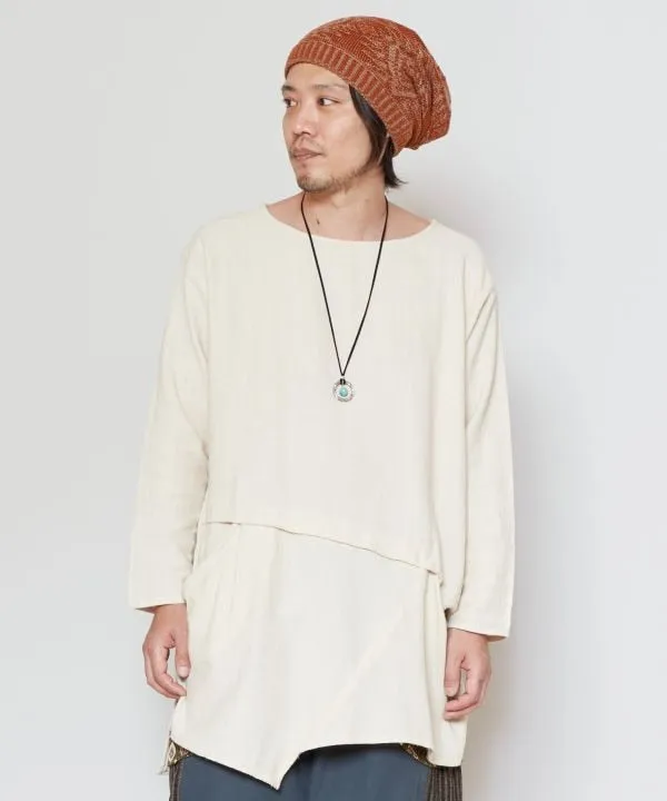 Nepali Cotton Asymmetrical Top