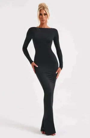 Nikki - maxi dress with low back
