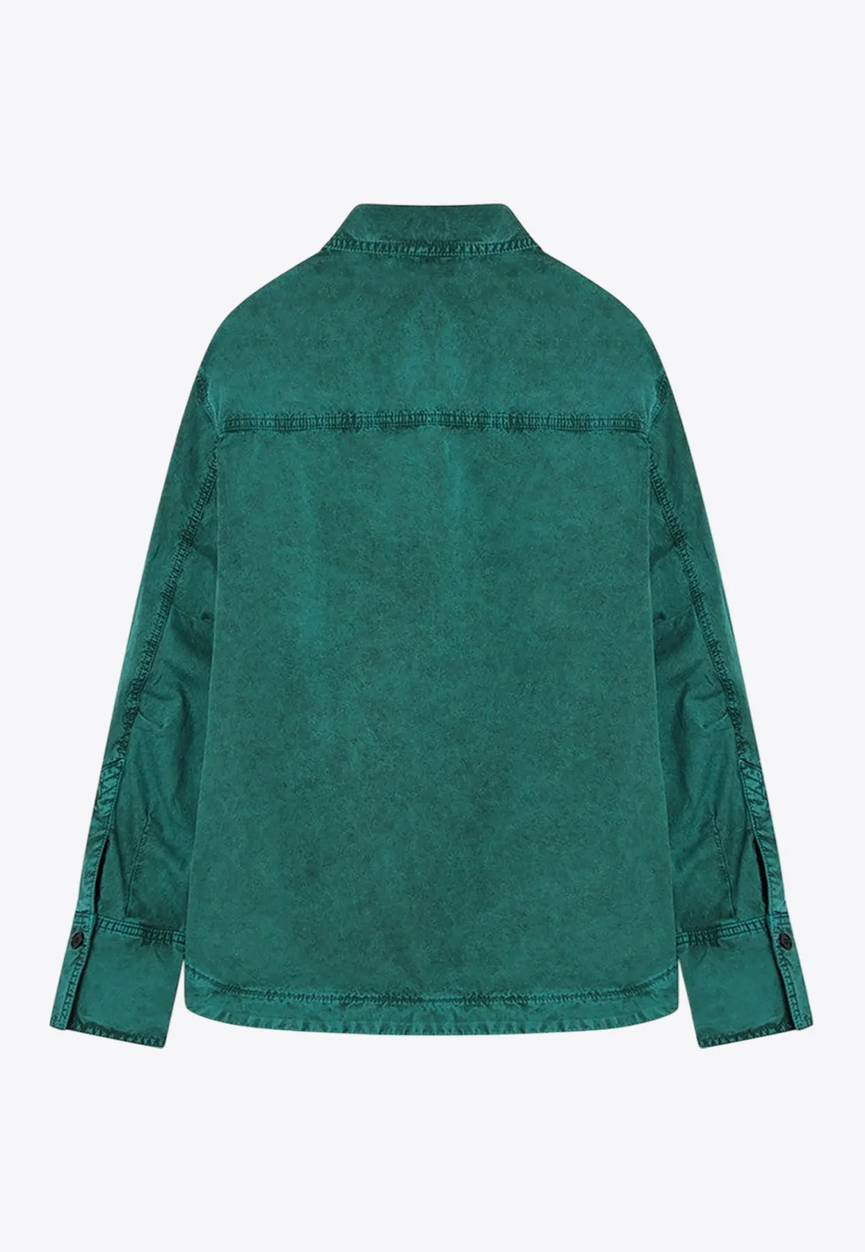 Oversized Asymmetrical Buttoned Shirt