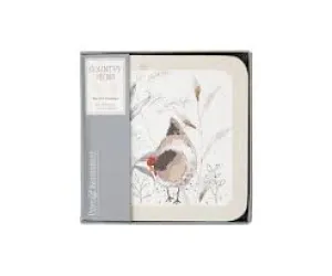 P&K Country Hens Set of 4 Coasters