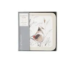P&K Country Hens Set of 4 Coasters