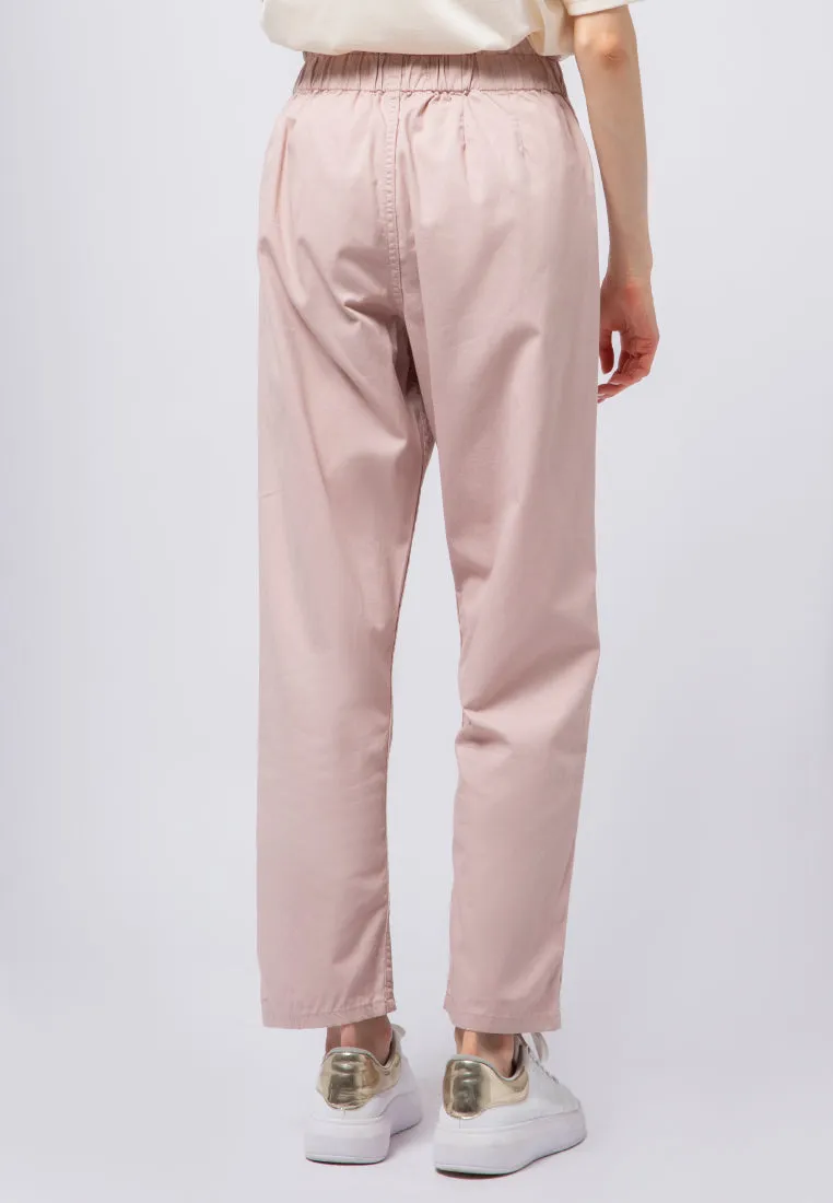 Paperbag Colored Denim Pants