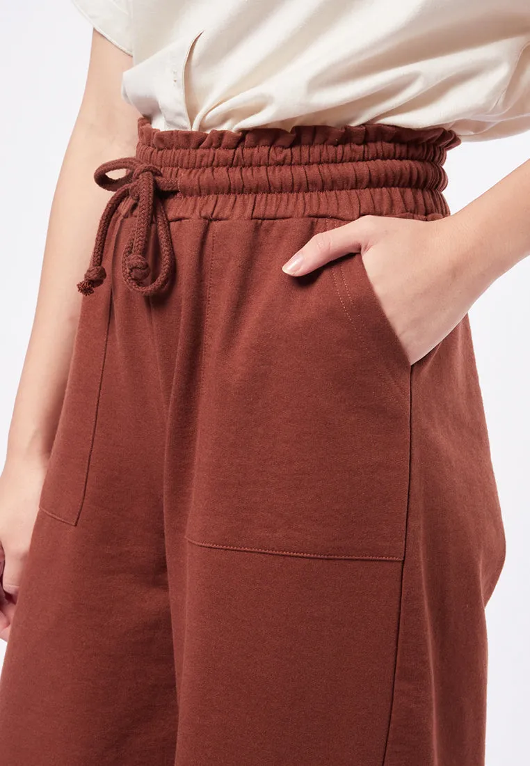 Paperbag Jersey Culottes