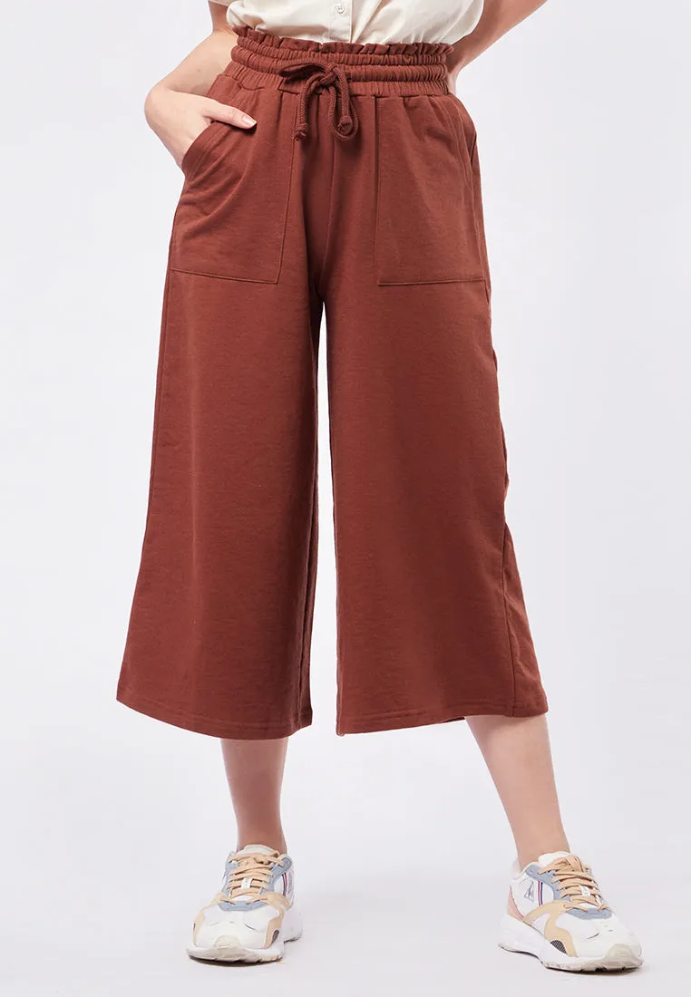 Paperbag Jersey Culottes
